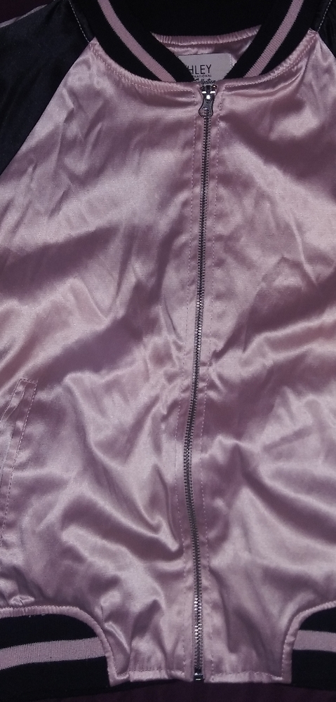 Pink Satin Jacket